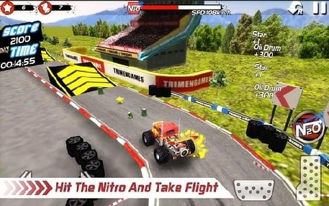 怪物特技赛车游戏