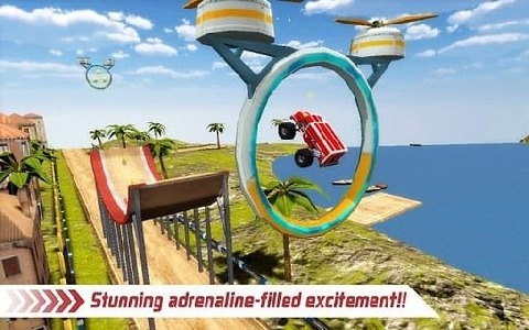 怪物特技赛车游戏