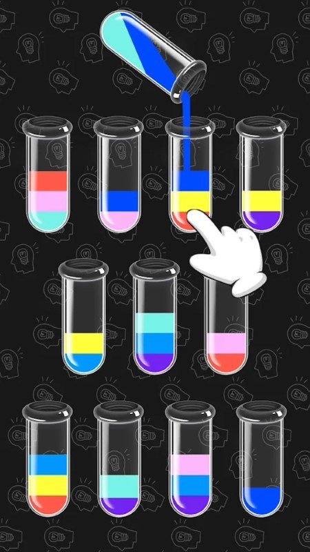 液体水排序游戏
