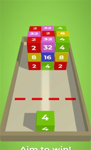 2048的方块冲击游戏