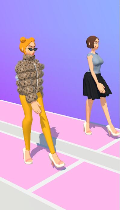 绘制着装跑游戏