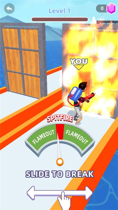 打破面前的墙游戏