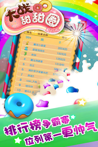 大战甜甜圈游戏