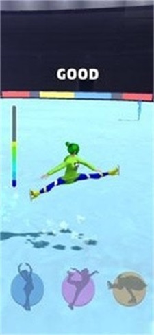 人群特技滑雪游戏