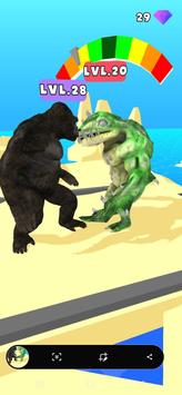 怪物进化跑游戏