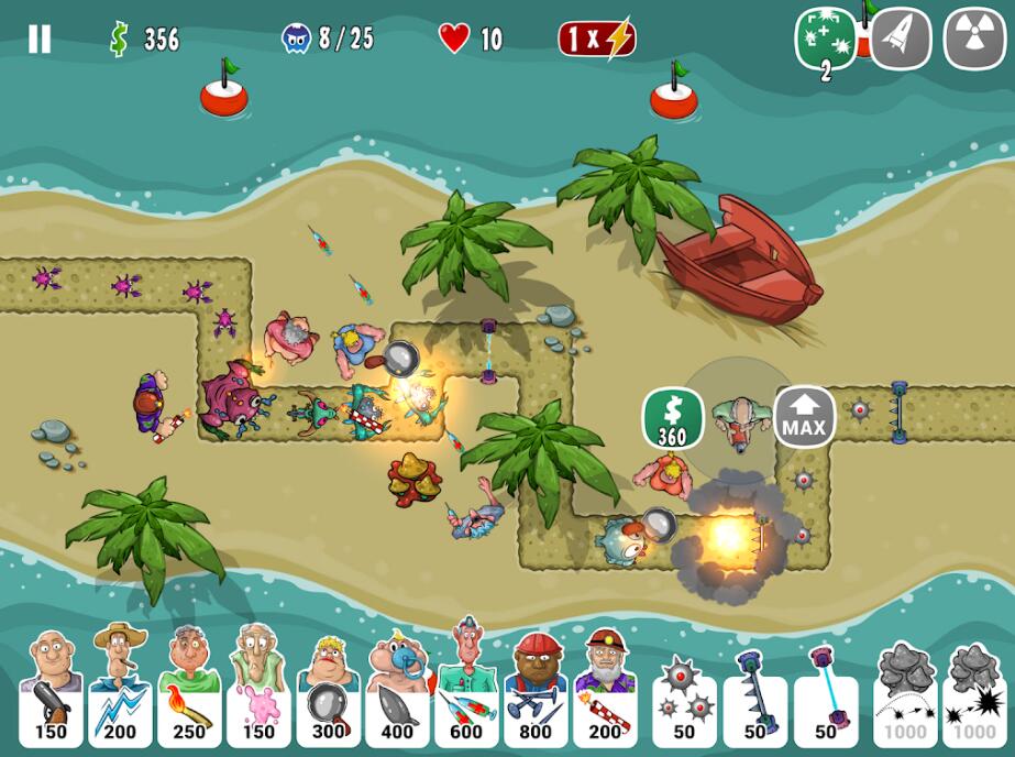 沼泽防御2app游戏