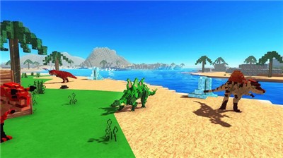 块状方舟生存3d免费手机版游戏