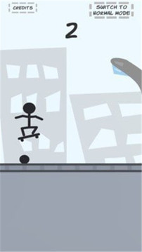 火柴人滑板空间游戏