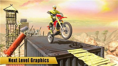 特技摩托车比赛3D游戏