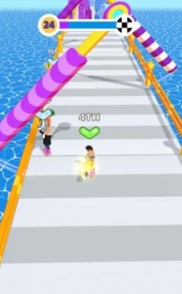 滚枪人赛跑游戏