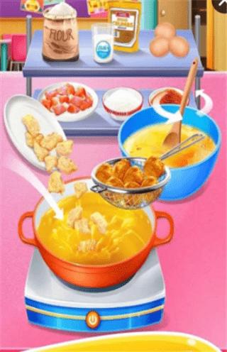 校园午餐烹饪游戏