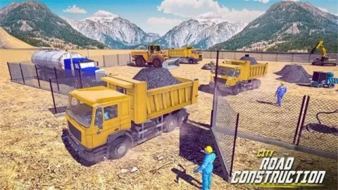 道路施工模拟器游戏