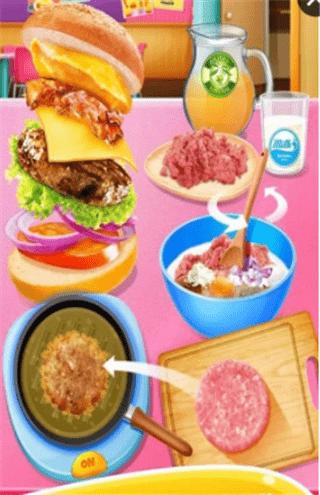 校园午餐烹饪游戏