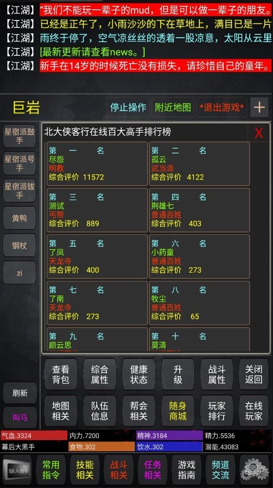 极武传游戏