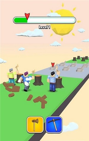 方块工匠变换跑酷游戏游戏