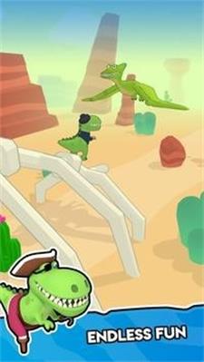 恐龙跑3D游戏