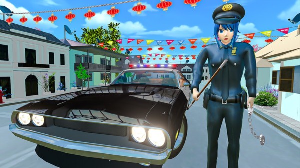 动漫女孩警察游戏游戏