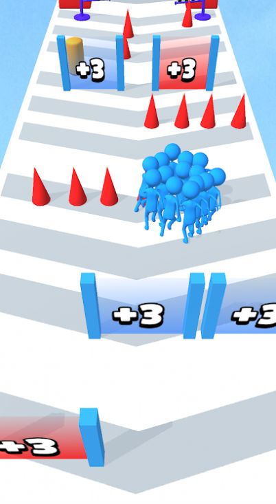 3D堆叠跑酷竞速游戏