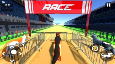 狗狗赛跑3D游戏