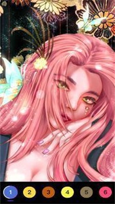 色彩数字着色游戏