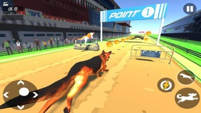 狗狗赛跑3D游戏