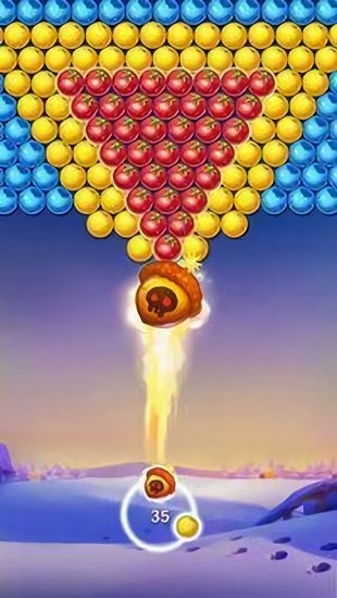 泡泡小龙射手游戏
