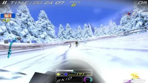 雪地极限自行车手机版游戏