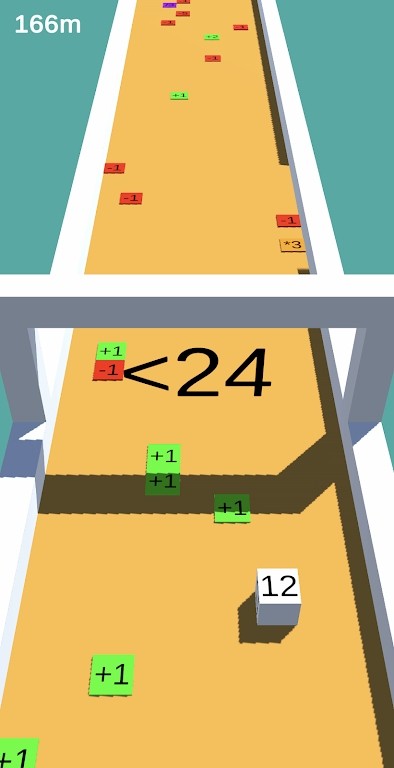 数字立方体旋转游戏