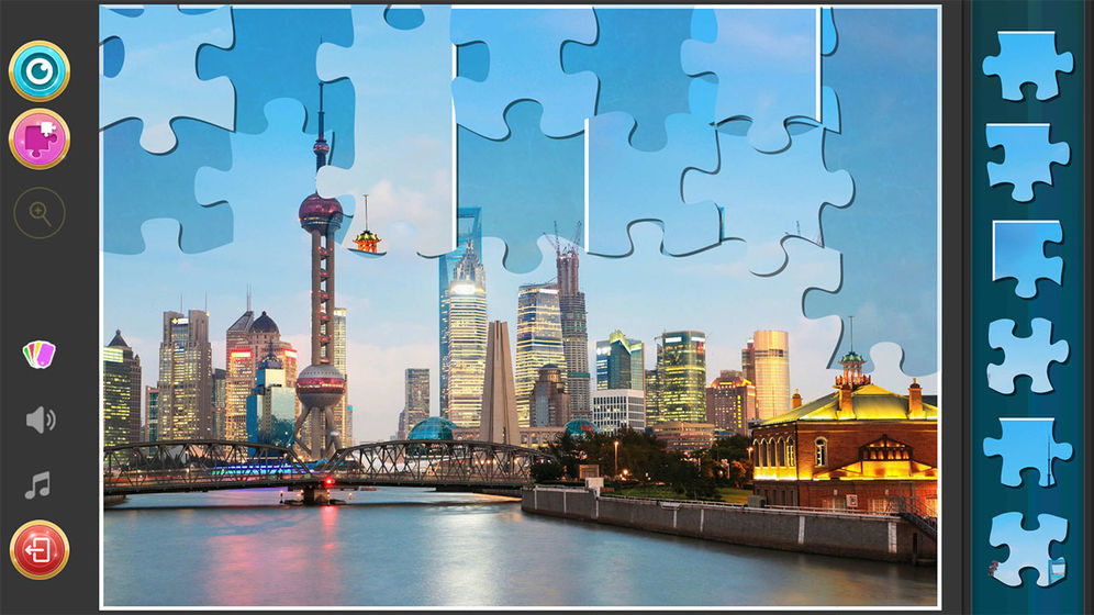 我的拼图世界游戏