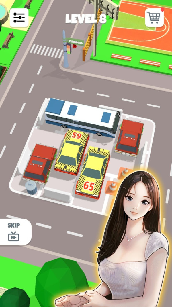 停车场解锁3D游戏游戏