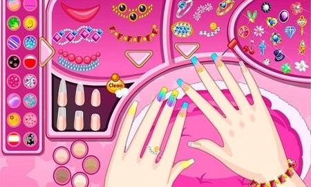 梦幻美甲店手机版游戏