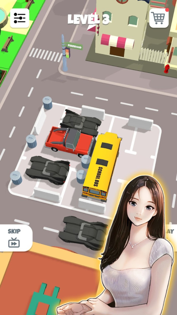 停车场解锁3D游戏游戏
