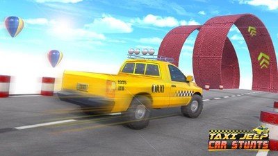 出租车坡道特技赛3D官方版游戏