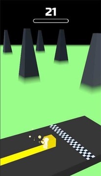 黄色方块冒险冲刺app游戏