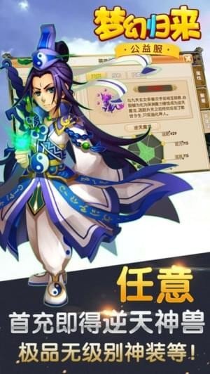搜集王梦幻归来游戏