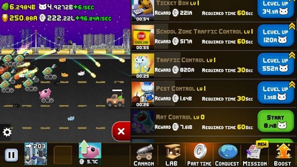 闲置猫炮游戏