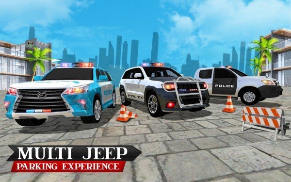 警察吉普特技3D游戏