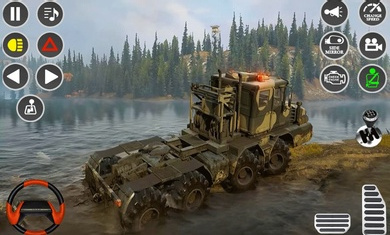 越野陆军货运卡车游戏