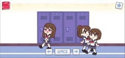 学校走廊的柜子游戏
