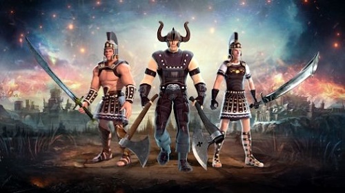 武士双剑格斗游戏