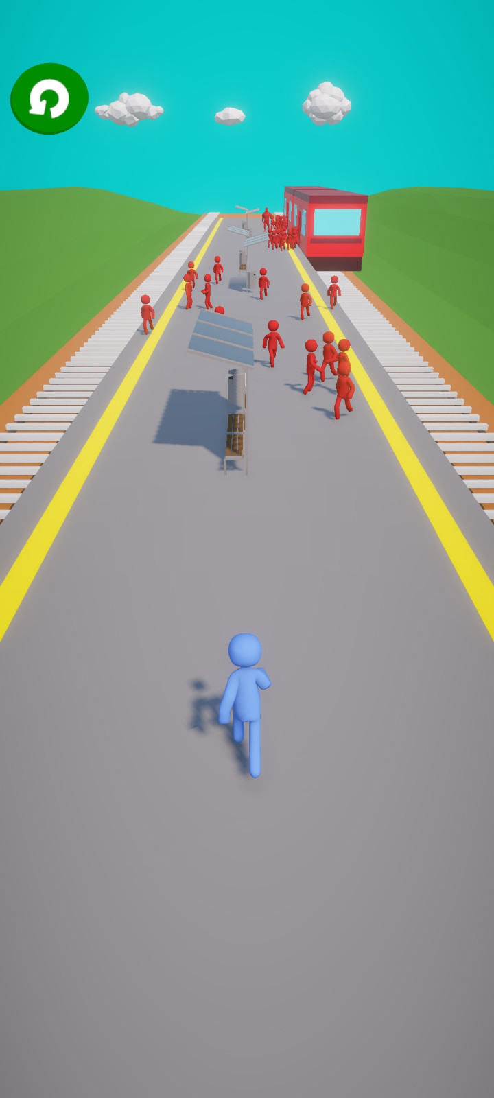 跳上火车游戏