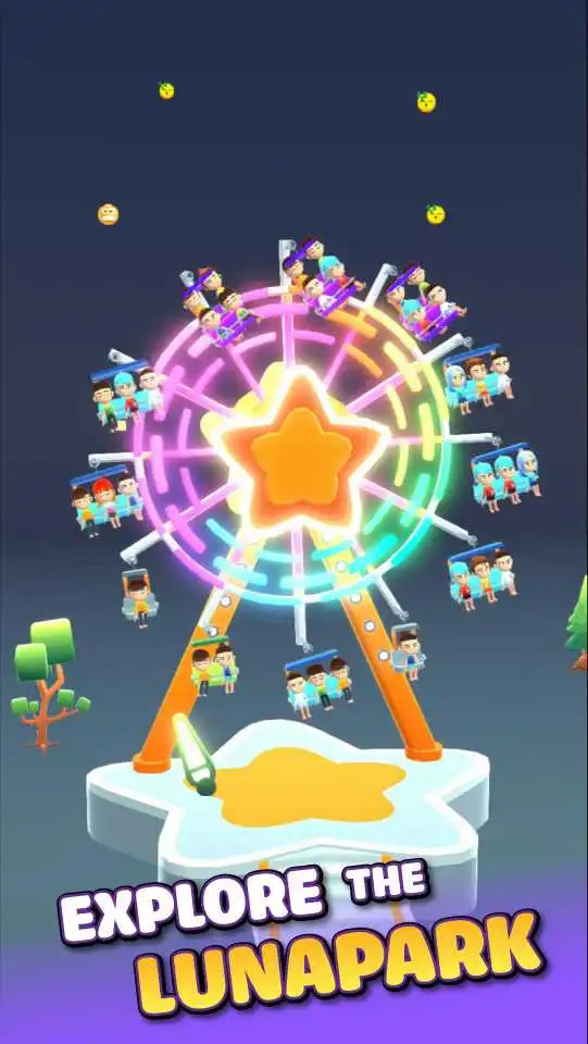 空闲的月球公园游戏