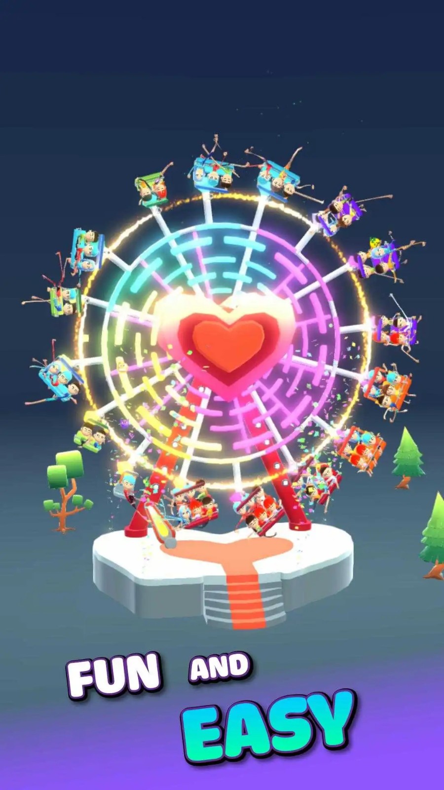 空闲的月球公园游戏