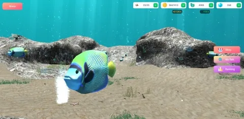 闲置3D深海水族馆app游戏