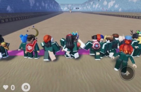 Roblox鱿鱼游戏游戏