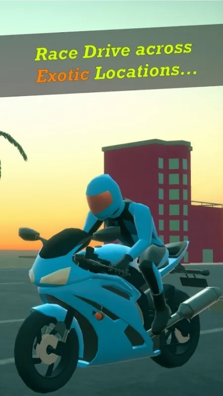 真实摩托车3D游戏