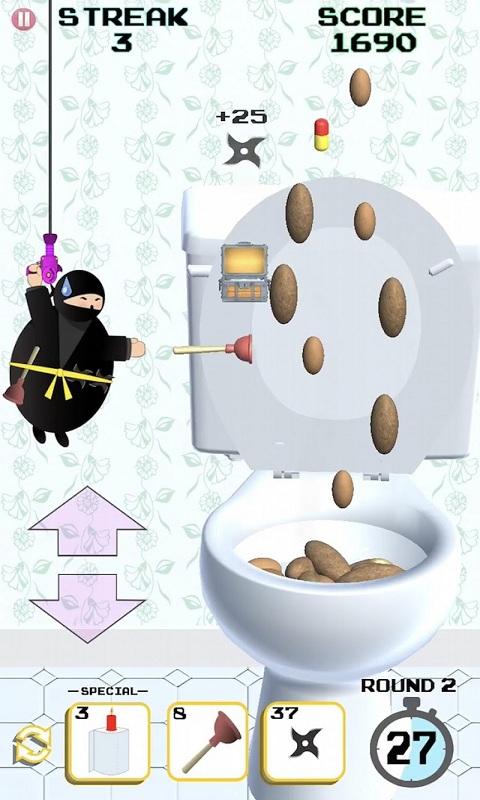 卫生间忍者游戏