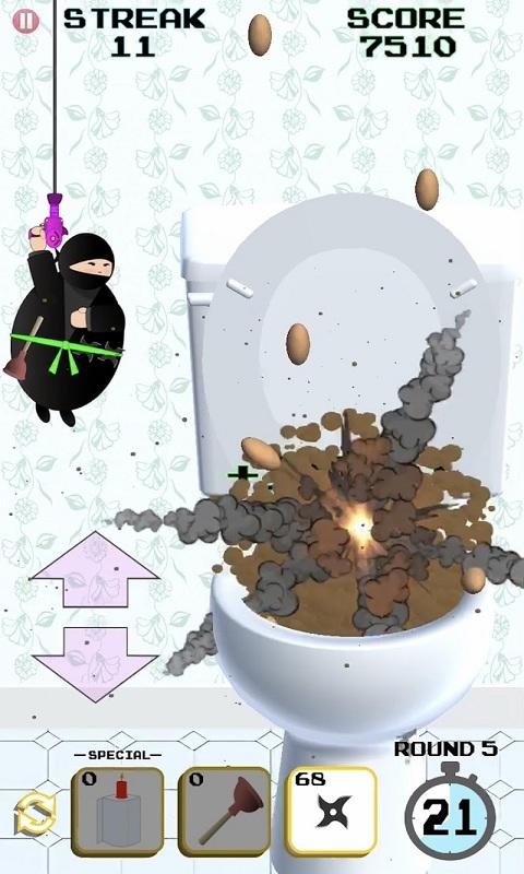 卫生间忍者游戏