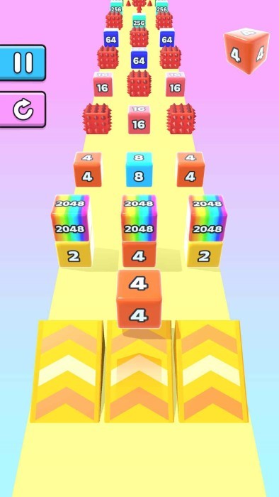 果冻快跑2048新版本游戏