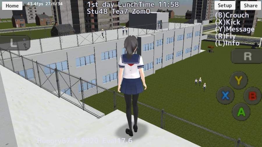 校园女生模拟器免费版游戏